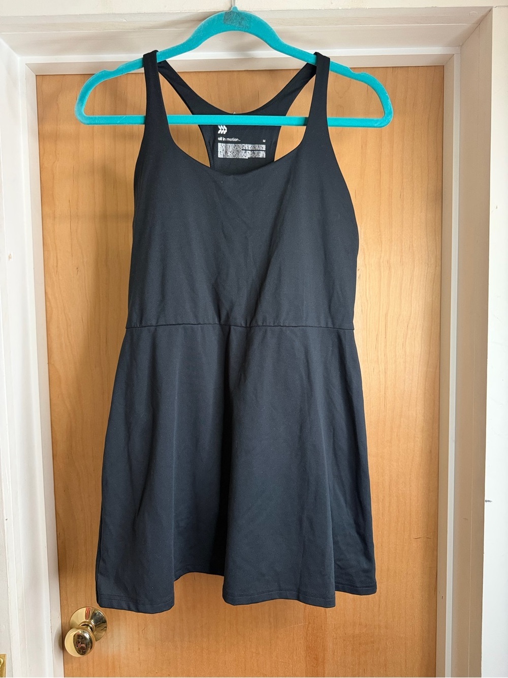 All in Motion Women’s Black Athletic Golf Dress - Built in Shorts. Size: Medium - Picture 2 of 4